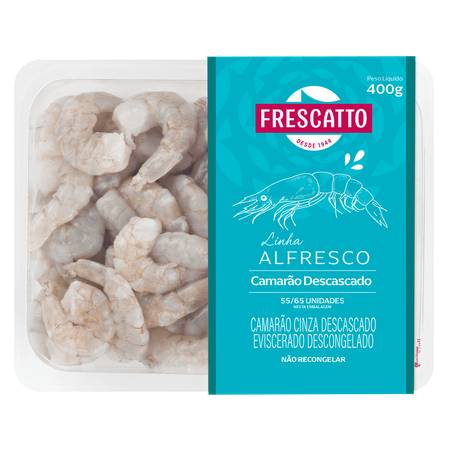 CAMARAO CINZA 35/50 FRESCATTO 400G