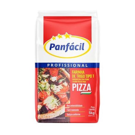 Farinha de trigo Panfacil para pizza 5kg