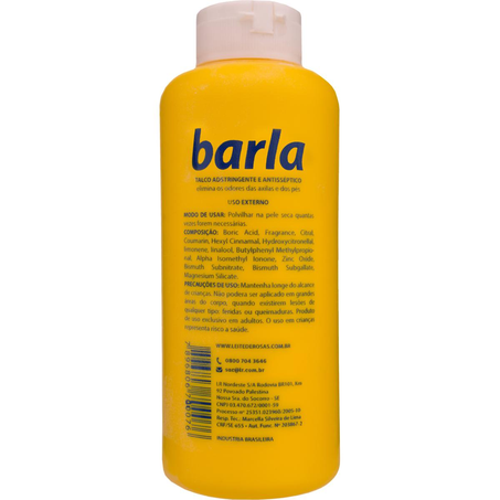 Talco Barla 140g - Antisséptico
