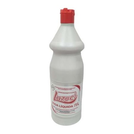 Soda Caustica Luzvel 1l Liquido 