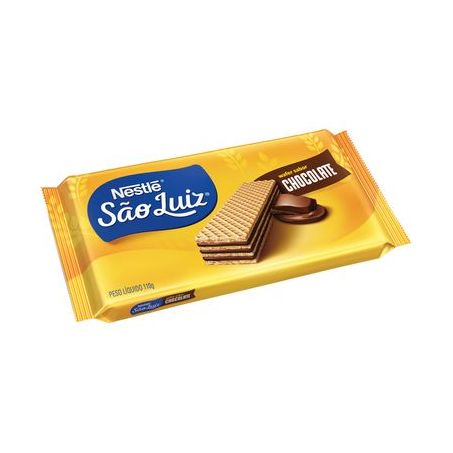 BISC.NESTLE WAFER SAO LUIZ COCHOCOLATE 110G