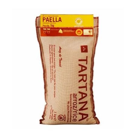 ARROZ TARTANA PAELLA ESPECIAL 1KG