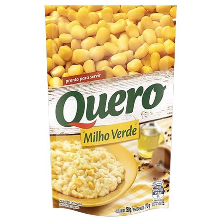 Milho verde em conserva quero sache 170g