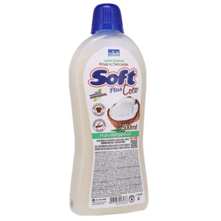 Lava Roupas Crivialli 500ml Soft Plus Coco 360-34