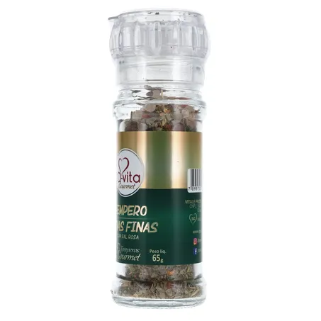 Condimento Qvita Ervas Finas C/Sal Rosa 72G 360-5