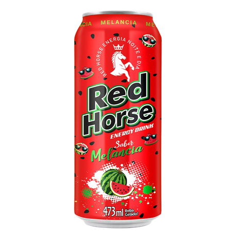 Energético Red Horse Melancia Lata 473ml 
 