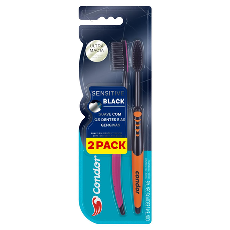 Escova Dental Condor Sensitive - Leve 2, Pague 1 Escova