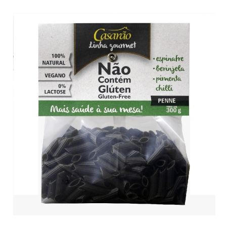 MACARRAO CASARAO SEM GLUTEN 300G PENNE ESPINAFRE/BETERRABA/CHILLI