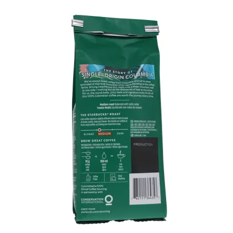 Café Torrado Moído Starbucks Colombia 250G 360-17