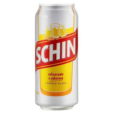 Cerveja pilsen schin lata 473ml