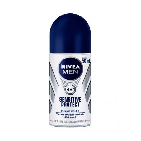 DESOD NIVEA 50ML ROLL ON FEM MEN SENSITIVE