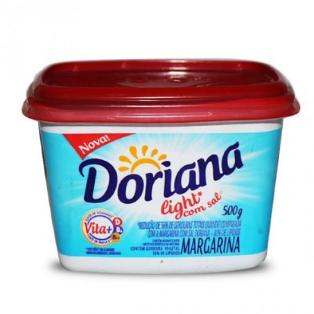 Margarina doriana 500g com sal light