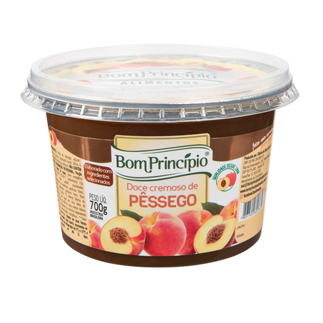 Bom principio-doce 700g pessego