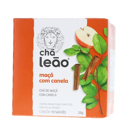 Chá Leão Maça e Canela C/10 Sachês 360-1