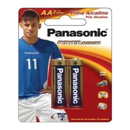 Pilha panasonic evolta peq.aa c 2un