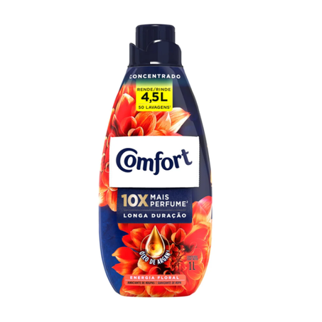 Amaciante de Roupas Comfort Energia Floral Frasco 1lt
