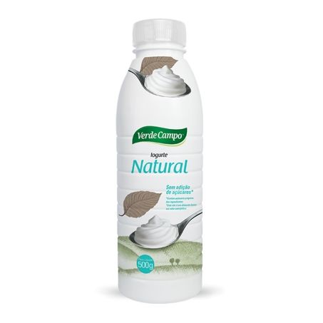 IOGURTE VERDE CAMPO S/ ACUCAR ZER LACT NATURAL 500G