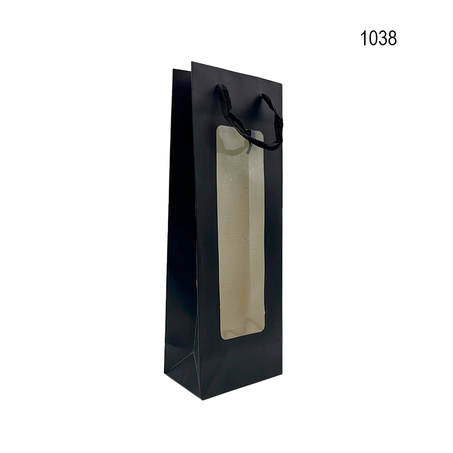 Sacola para Bebidas Prodac com Visor 12,7 x 8,3 x 36 cm