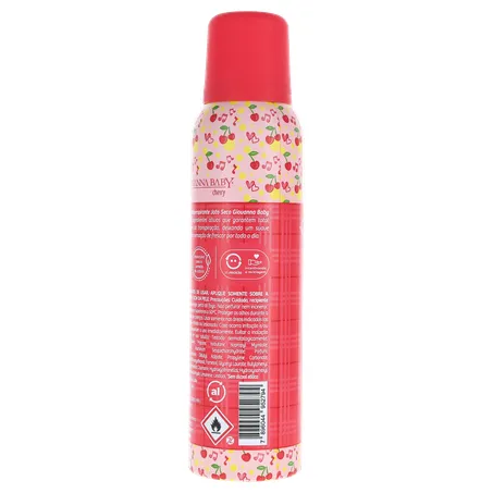 Desodorante giovanna baby cherry feminino aerossol 150ml 360-23
