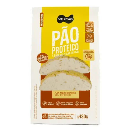 Mistura Pão Proteico Sementes 130g