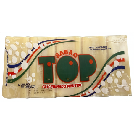 SABÃO TOP NEUTRO GLICERINADO 800G