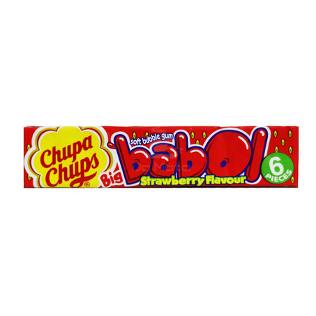 GOMA DE MASCAR CHUPA CHUPS 40G STRAWBERRY