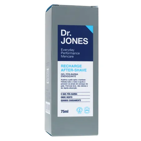 Gel Pós-Barba Dr. Jones Energizante Caixa 75ml 360-35