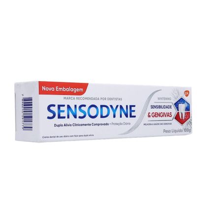 Creme Dental Sensodyne Whitening Sensibilidade E Gengivas 100g 360-32