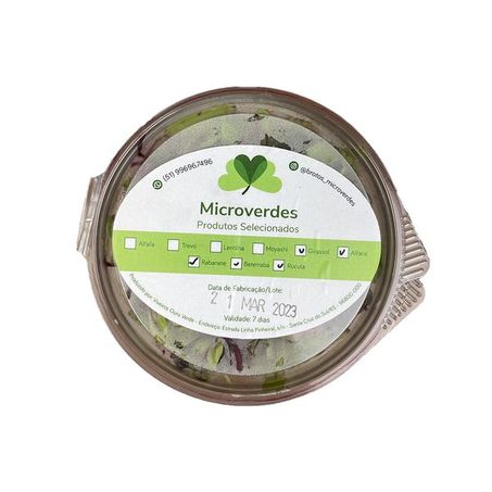 Mix Brotos e Microverdes 100g