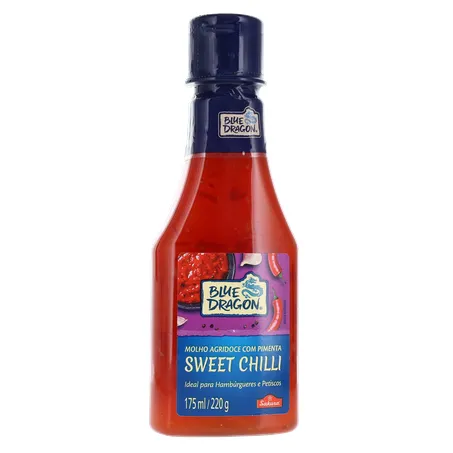 Molho Agridoce Blue Dragon Sweet Chilli com Pimenta Embalagem 175ML 360-35