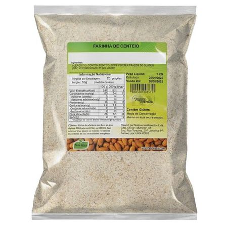 FARINHA DE CENTEIO 1KG