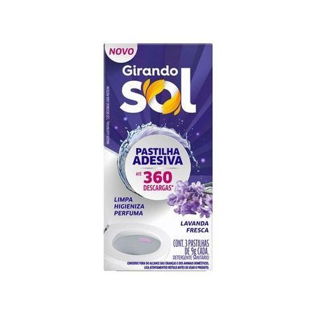 GEL ADES LAV FRESCA GIRANDO SOL 27G C/3