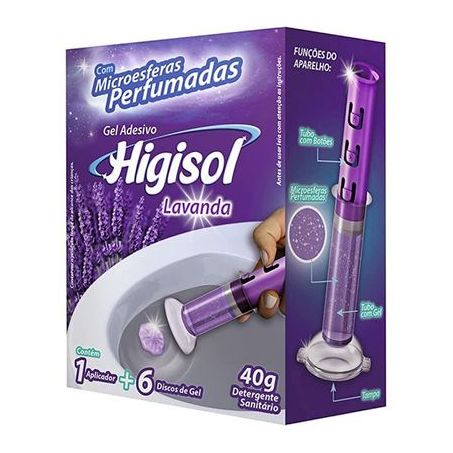 Gel Adesivo Higisol Aplic+Rf Lavanda 40 G 2050023