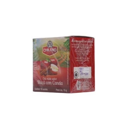 Chá Misto Chileno Maça com Canela Caixa com 10un - 15gr 360-7