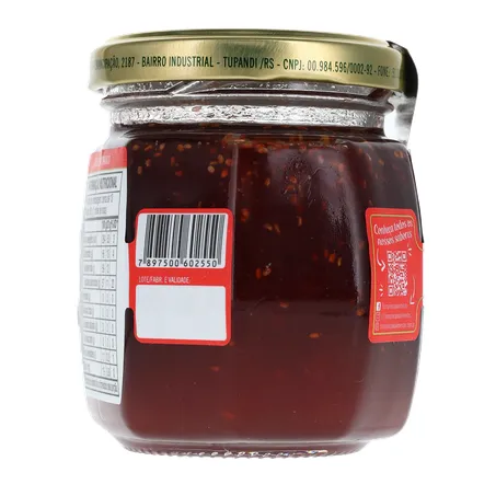 Geleia Bom Princípio Tradicional Morango Pote de Vidro 250gr 360-26