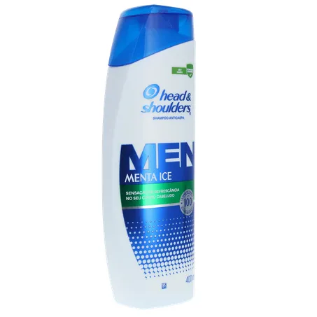 Shampoo Head & Shoulders Men Menta Ice 400ml 
  360-32