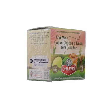 Cha chileno misto cidreira/limao/gen 15g 360-22