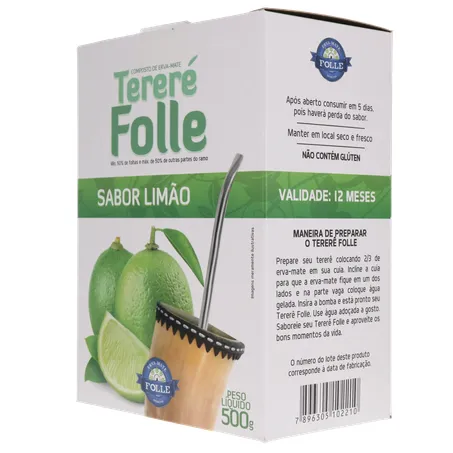 Erva tererê folle limão 500g 360-23