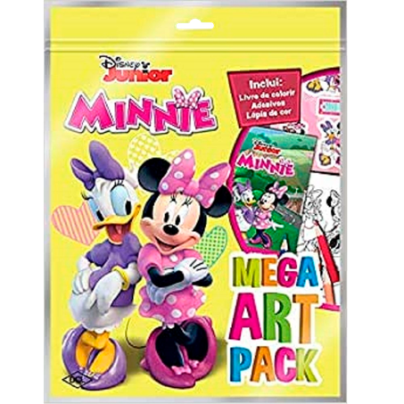 LIVRO MEGA ART PACK MINIE