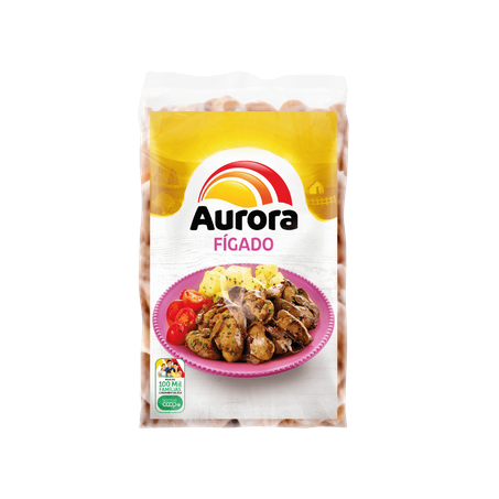 Figado aurora frango 1kg
