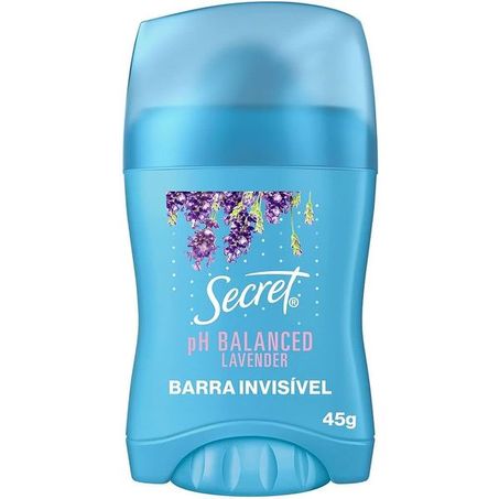 Desodorante secret barra lavanda 45g