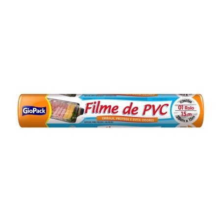 Filme Pvc Giopack 1 Rolo 28x15m 
 
