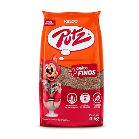 Areia putz kelco mais claro 4kg