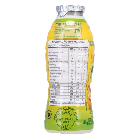 IOGURTE NINHO LIQUIDA MAÇA E BANANA 170G 360-25