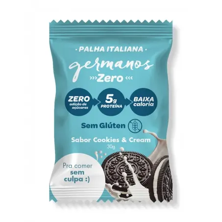 Palha Italiana Sabor Cookies /u0026amp -  Cream 30g - Germanos