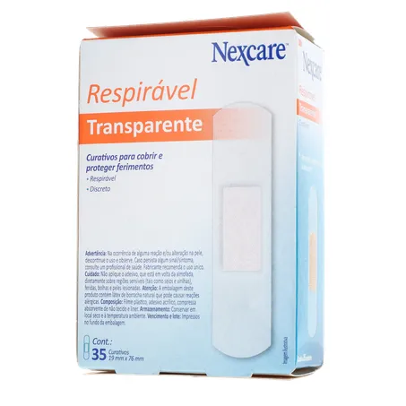 Curativo Nexcare Transparente Caixa 35un 
  360-20
