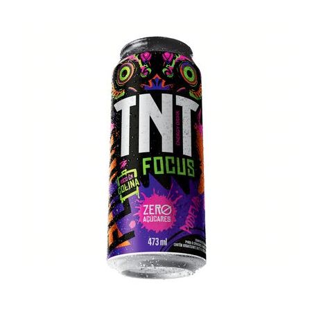 Energético Zero Açúcar Tnt Focus Lata 473ML