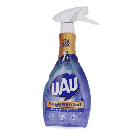 Limpador Banheiro Uau 7 Em 1 Gatilho 500ml 
  360-1