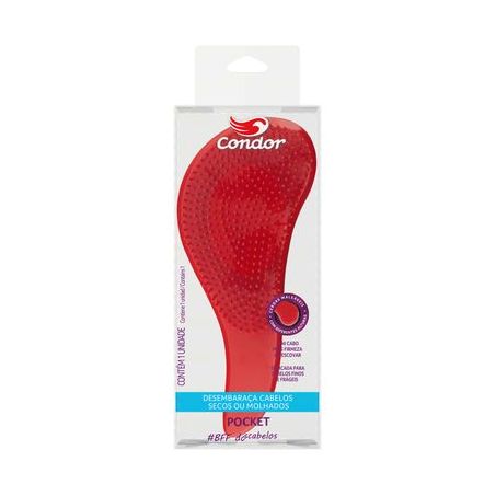 Escova Para Cabelo Pocket Condor Ref. 9717 2UN