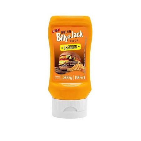 MOLHO P/HAMBURGUER BILLY & JACK CHEDDAR 200G